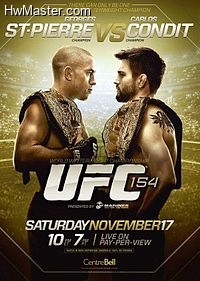 UFC 154 GSP Condit