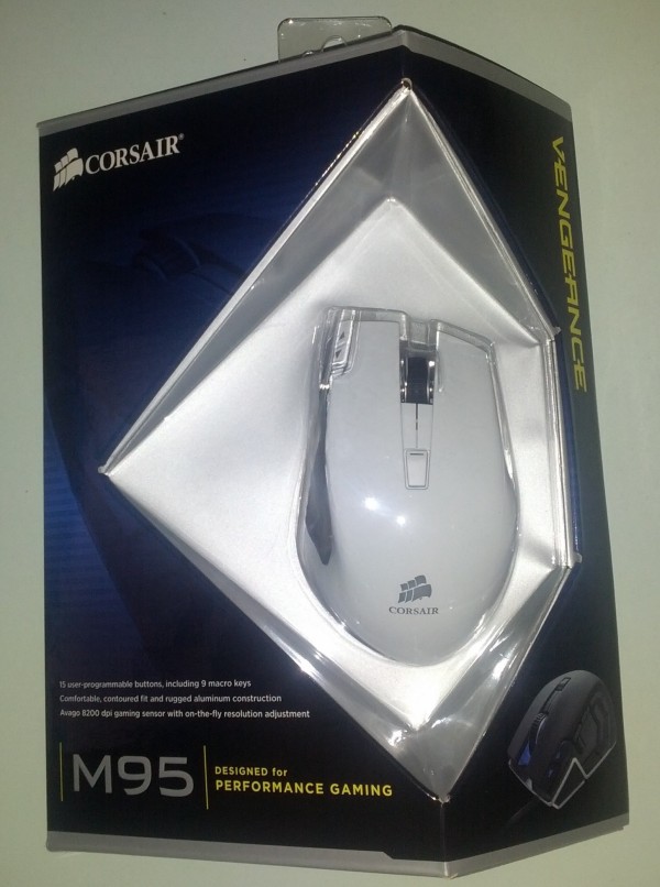 Corsair M95 recensione unboxing
